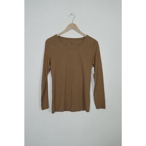 No Boundaries Brown Long Sleeve Top Size Medium